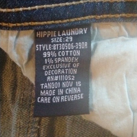 Hippie Laundry size 29 denim cut off distressed shorts. - Picture 7 of 10